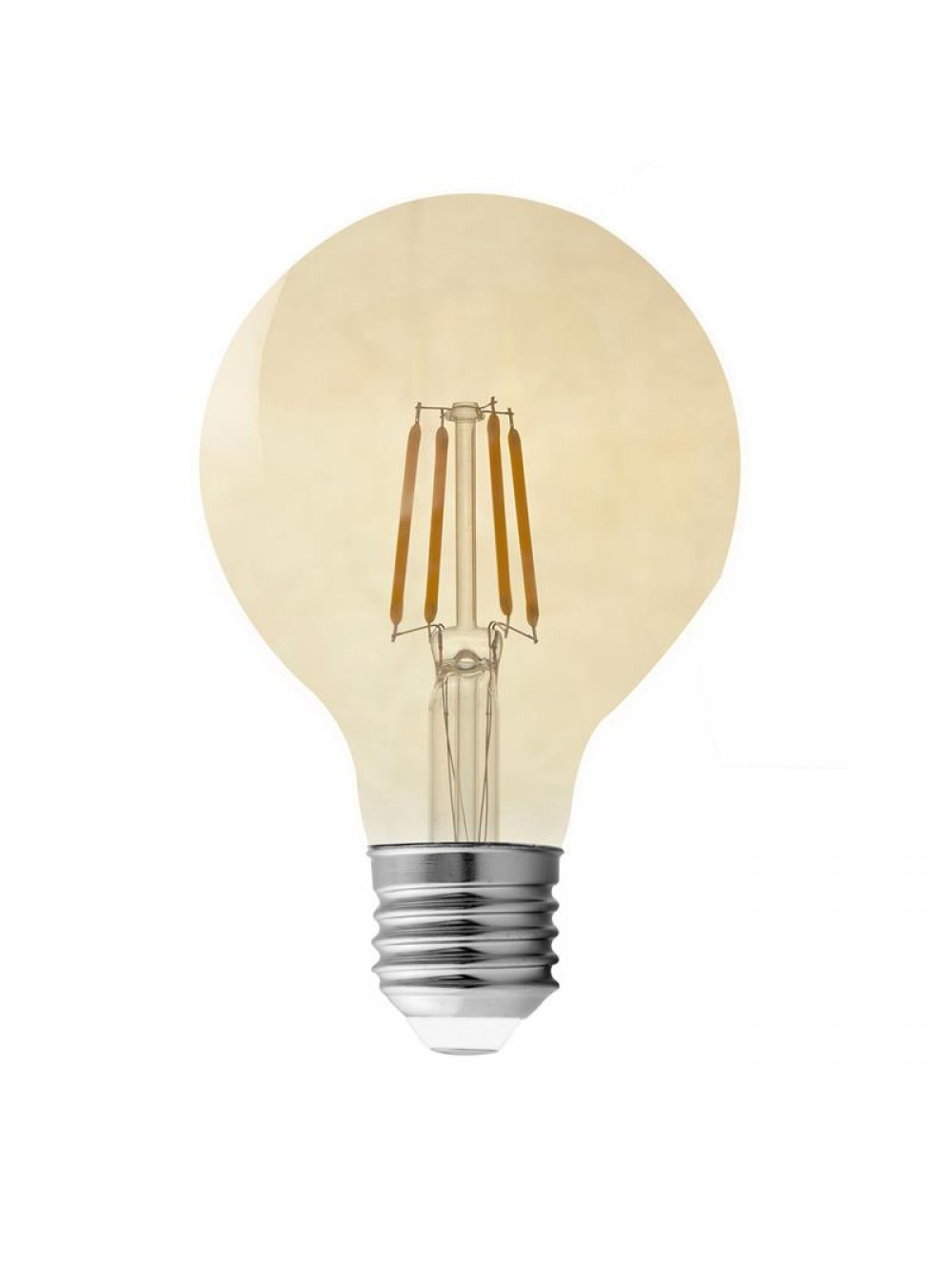 Λαμπτήρας LED G80 E27 BULB - AMBER 2W A1/M24