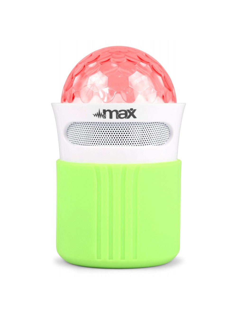 Max MX2 Φορητό ηχείο με Bluetooth, ραδιόφωνο FM, disco Jellyball εφέ και επαναφορτιζόμενη μπαταρία