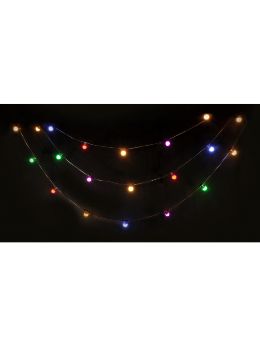 Ibiza Light Διακοσμητική γιρλάντα LED για εσωτερική και εξωτερική χρήση, 20 λαμπτήρες, IP44 - 10 μέτρα