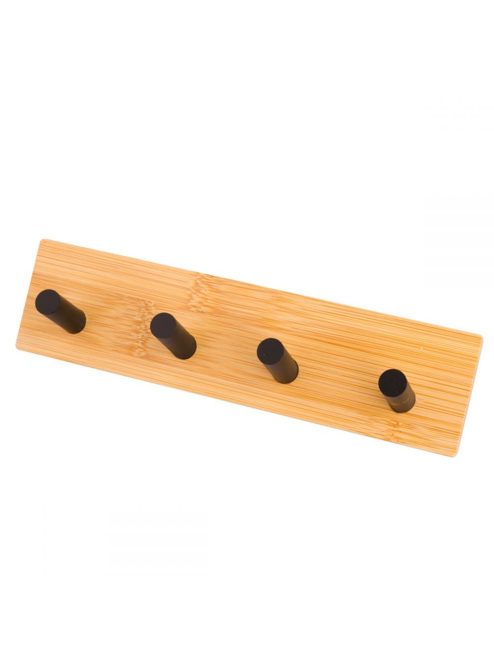 Xaudio Ξύλινη κρεμάστρα bamboo για πετσέτες με 4 θέσεις  (eks6096)