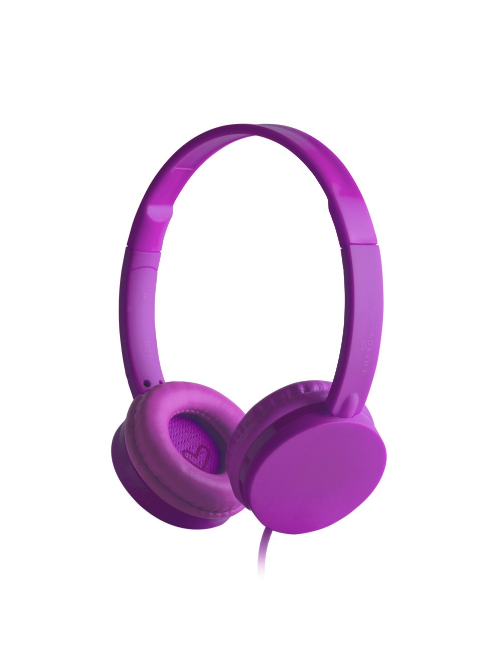 Energy Sistem Headphones Colors Grape Mic (ultralight and tangle-free flat cable)