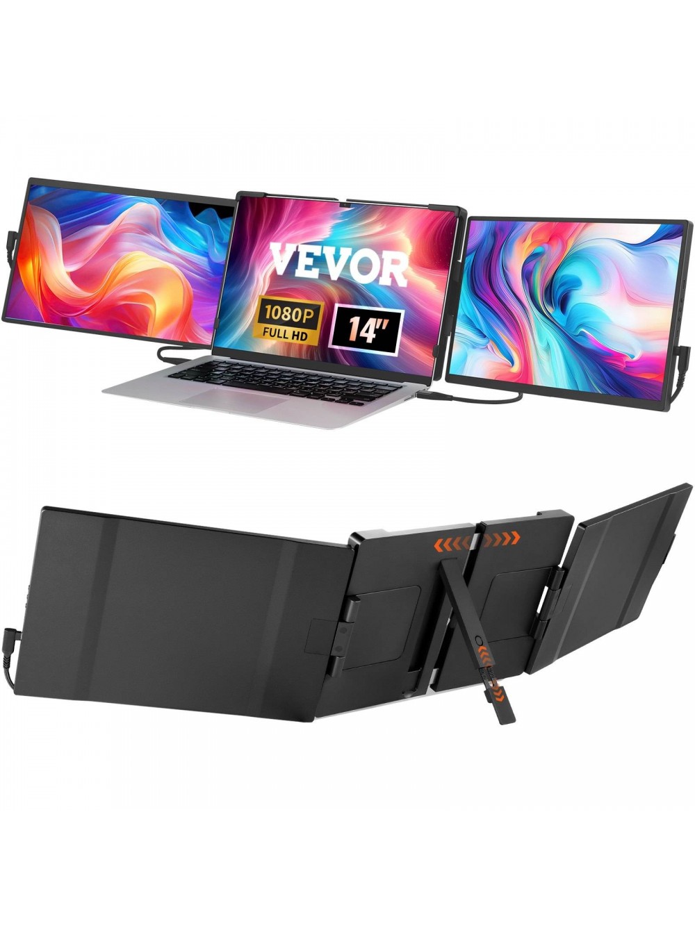 VEVOR Φορητή Οθόνη 14" HD για Laptop 13"-17" BXSDNXSQ14YCAKI6CV2