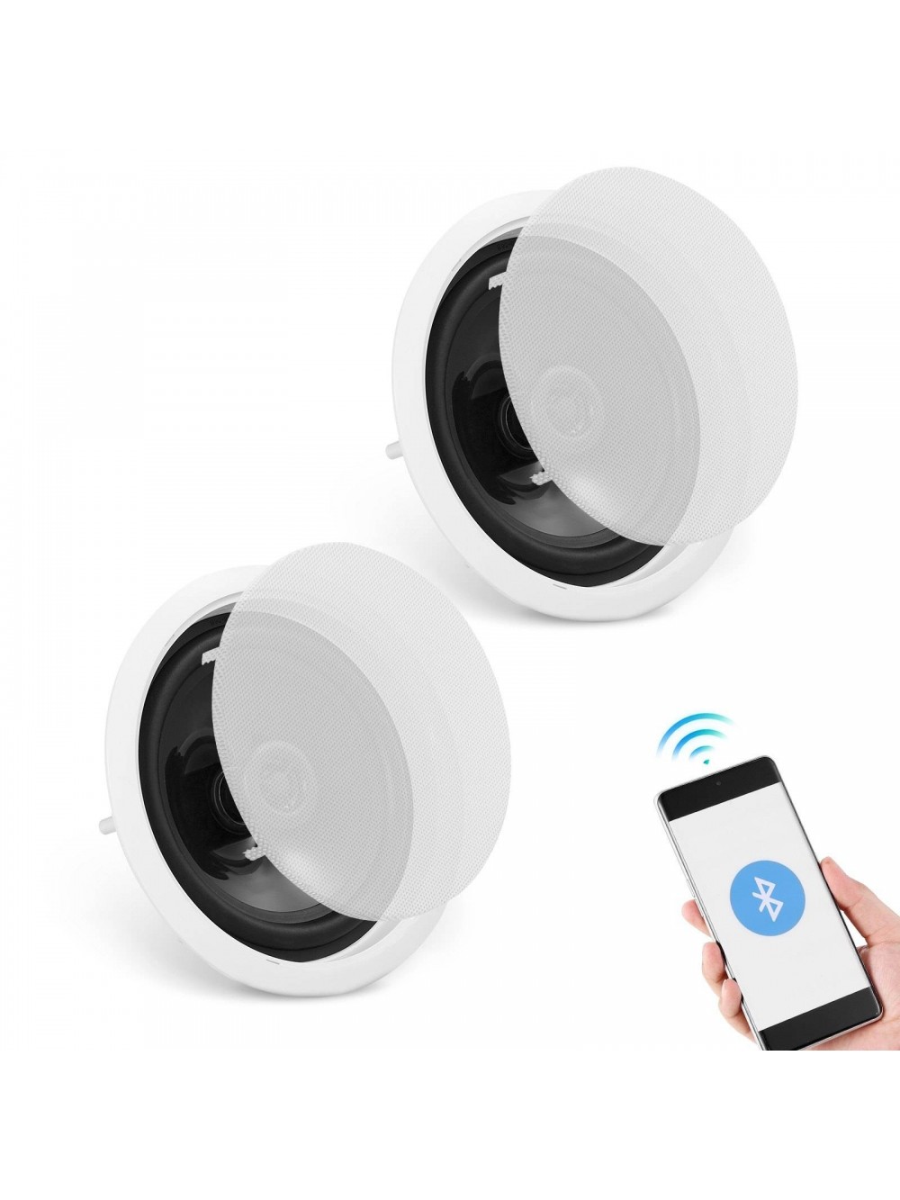 VEVOR Σετ 2 Ηχείων Οροφής Bluetooth 6.5'' 150W DPXDYSQ65YCLOVPZAV2
