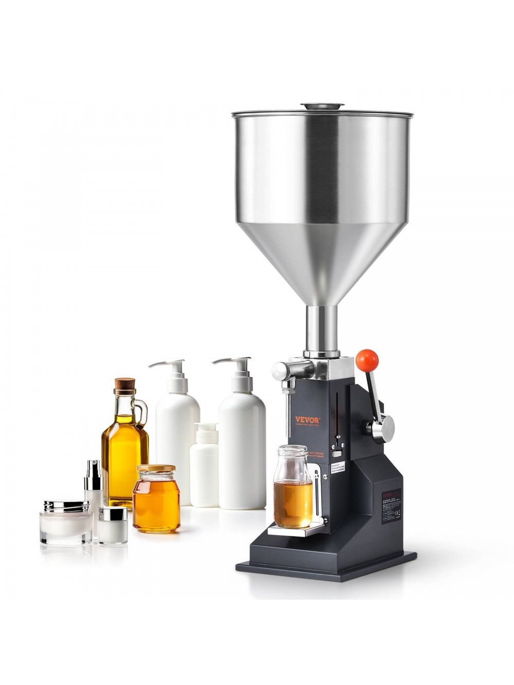VEVOR Χειροκίνητη Μηχανή Πλήρωσης Υγρών για Φυάλες 5-50 ml LSGYTGZJSD0029YV2V0