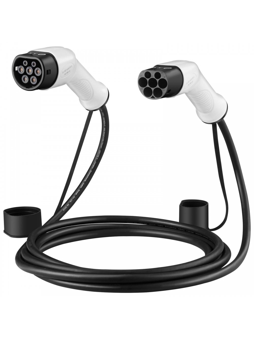 VEVOR Καλώδιο Φόρτισης EV Type 2 σε Type 2 16A 5m 3.6kW TPU OBDDCCD36KW5MU1O1V0