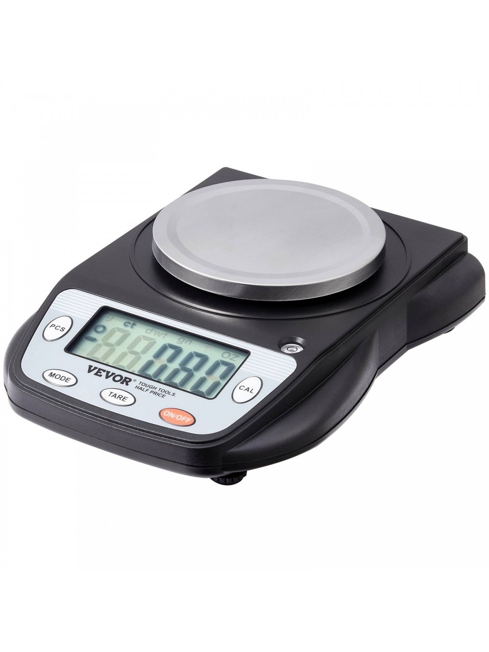 VEVOR Ζυγαριά Ακριβείας 600g x 0.01g 6 Μονάδες Μετατροπής Ηλεκτρονική SYSCHTP001G0QUY4VV2