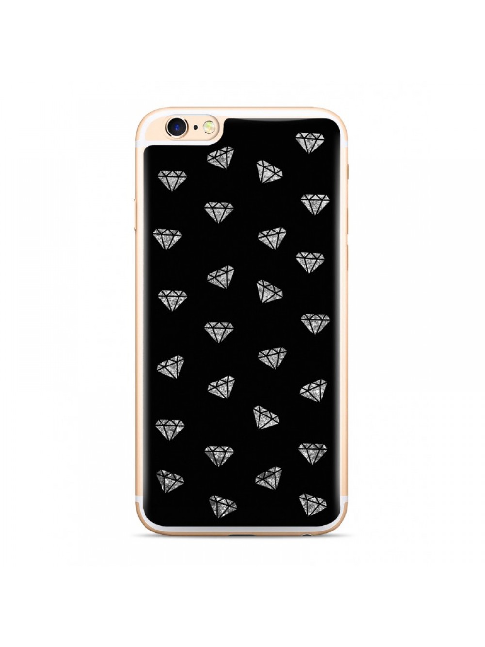 CASE OVERLAY LIQUID GLITTER Diamonds για SAMSUNG J5 2017 Black
