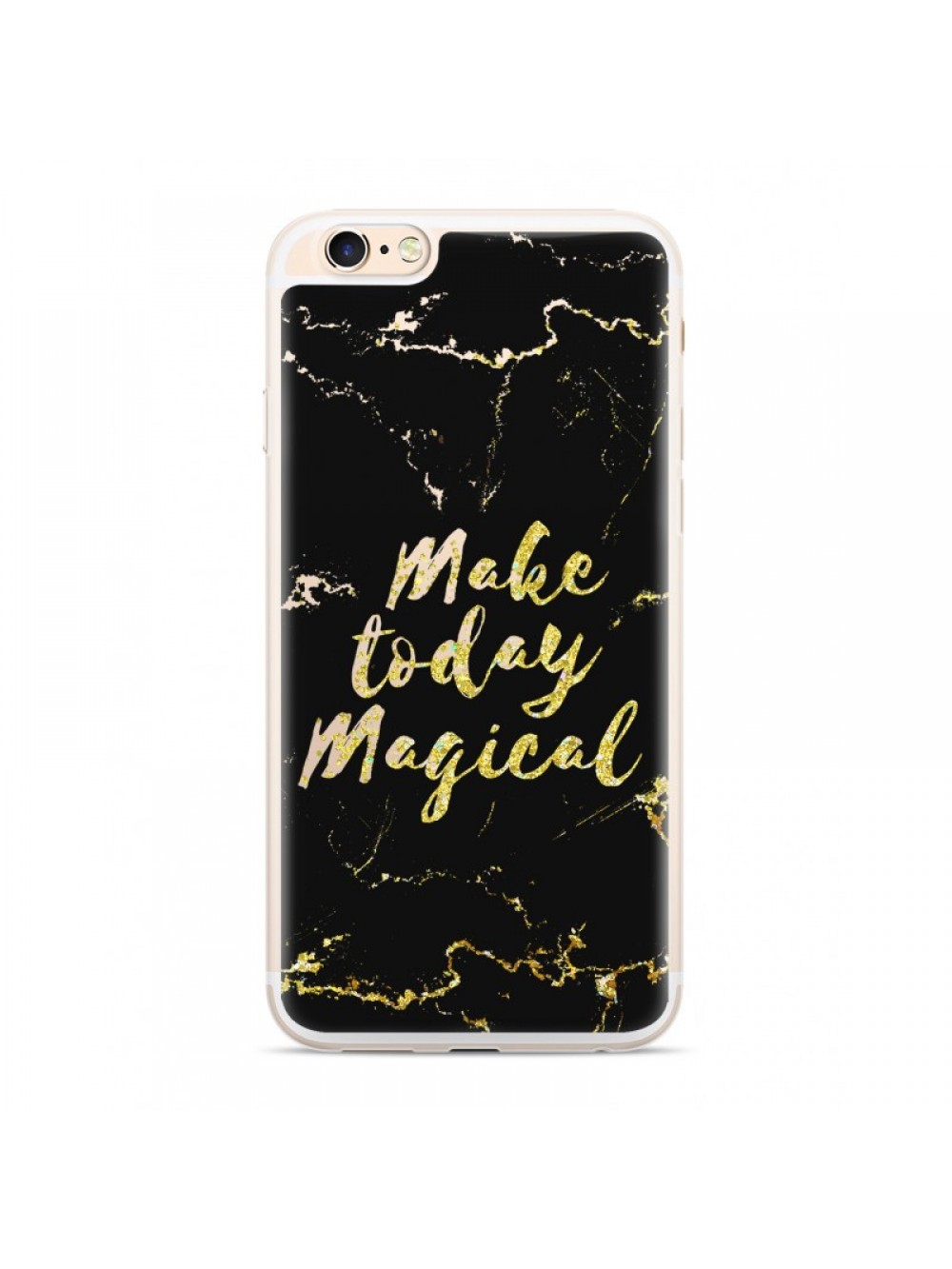 CASE OVERLAY LIQUID GLITTER Marbled για IPHONE X/ XS Black