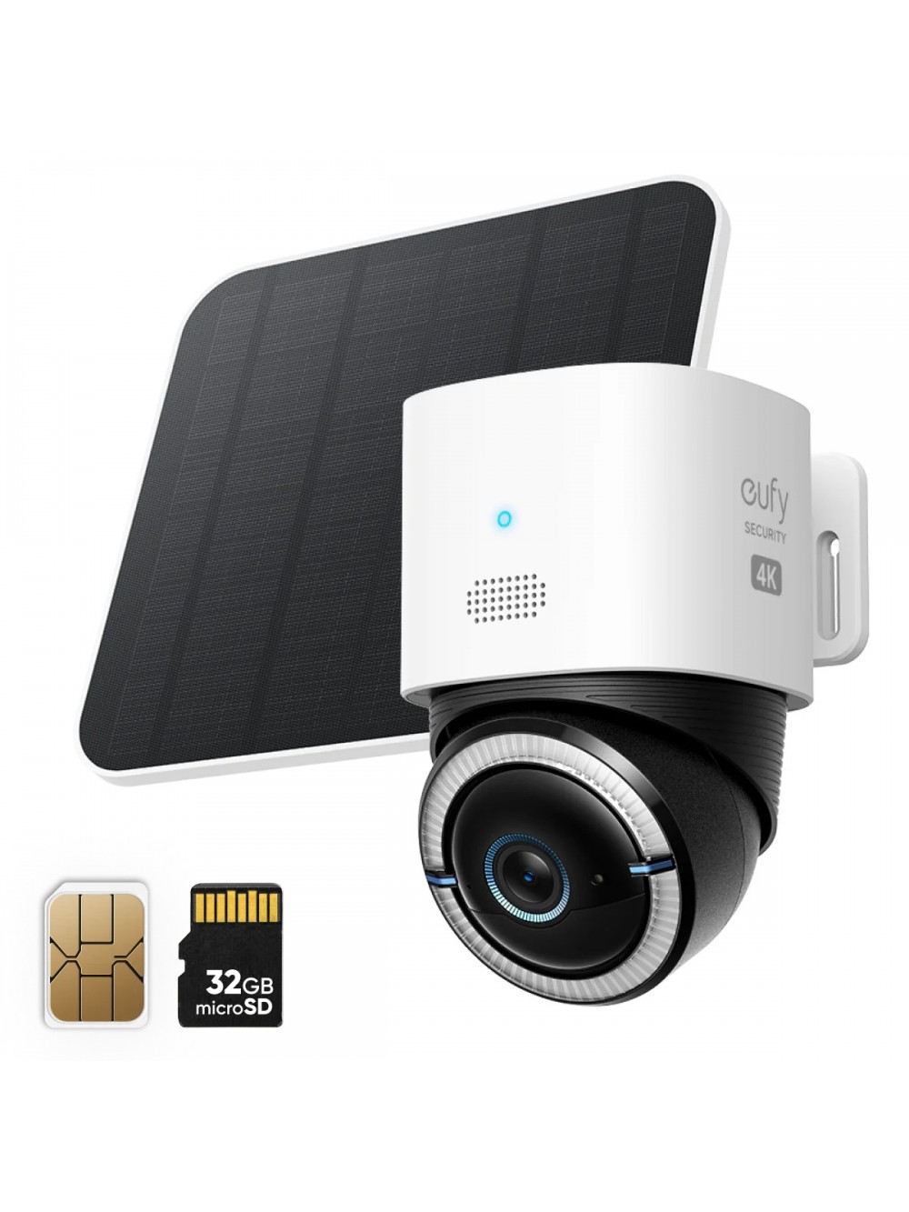 Anker eufy 4G LTE Cam S330 - Λευκή Αυτόνομη με μπαταρία και ηλιακό πάνελ