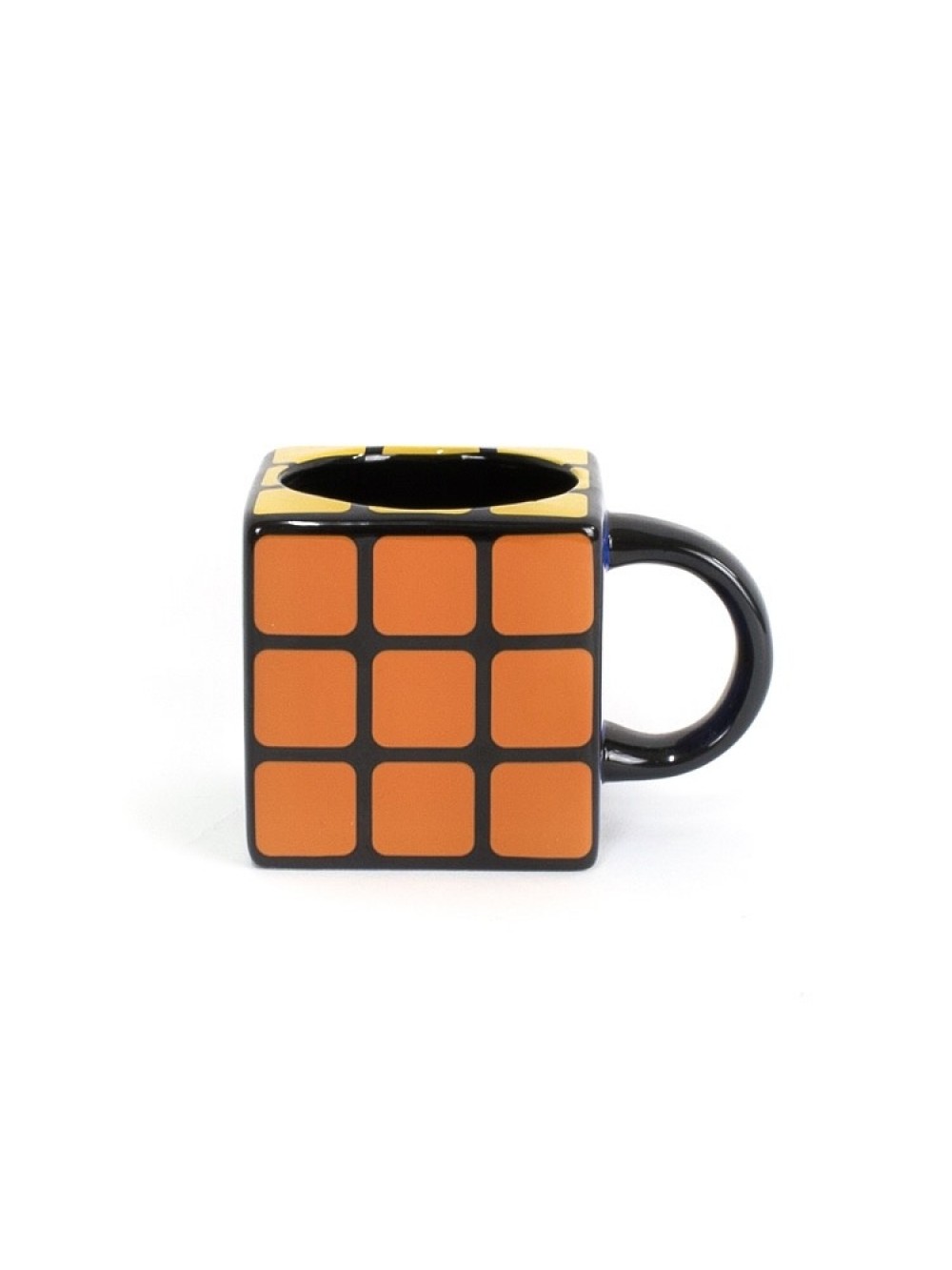 Κύβος του Rubik 3D Τετράγωνη Πολύχρωμη Κεραμική Κούπα 350 ml