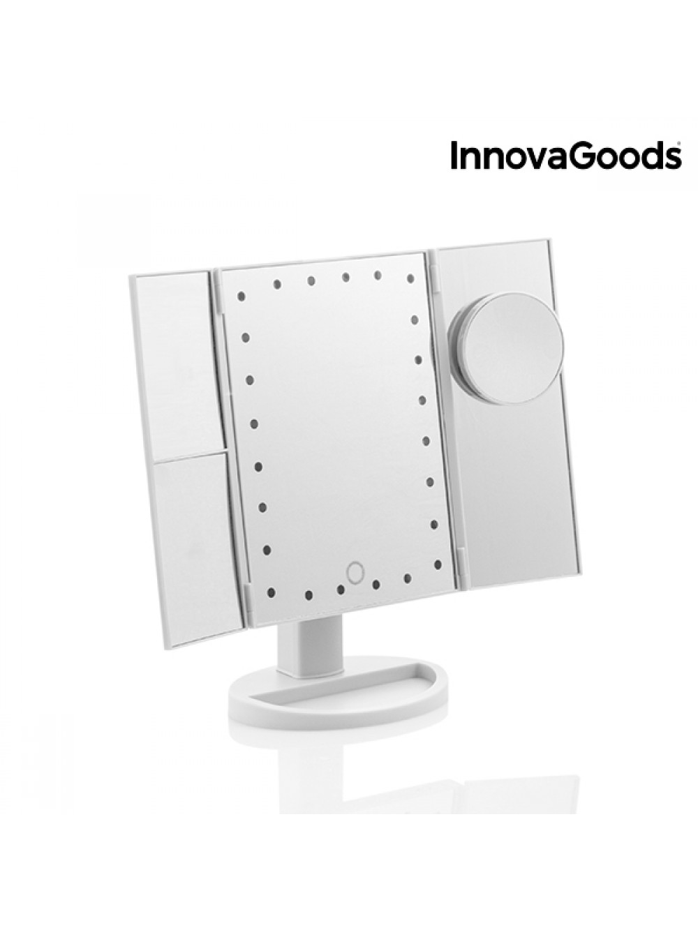 InnovaGoods μεγεθυντικός καθρέπτης LED 4σε1