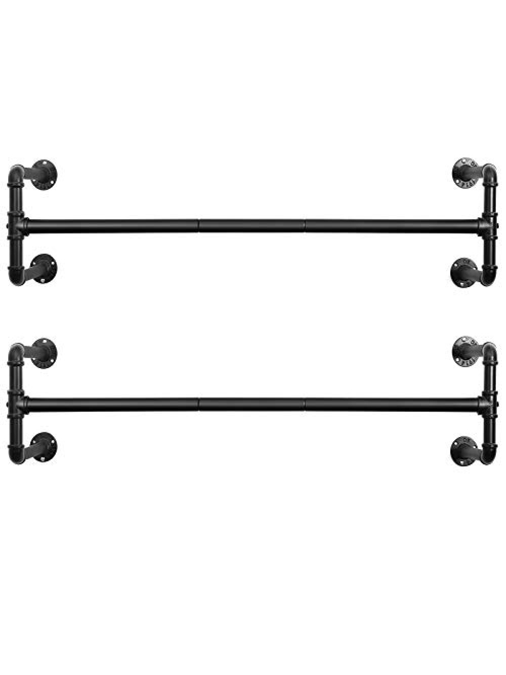 Songmics Κρεμάστρα Τοίχου Μεταλλική 110x30x29.3cm 2τμχ 