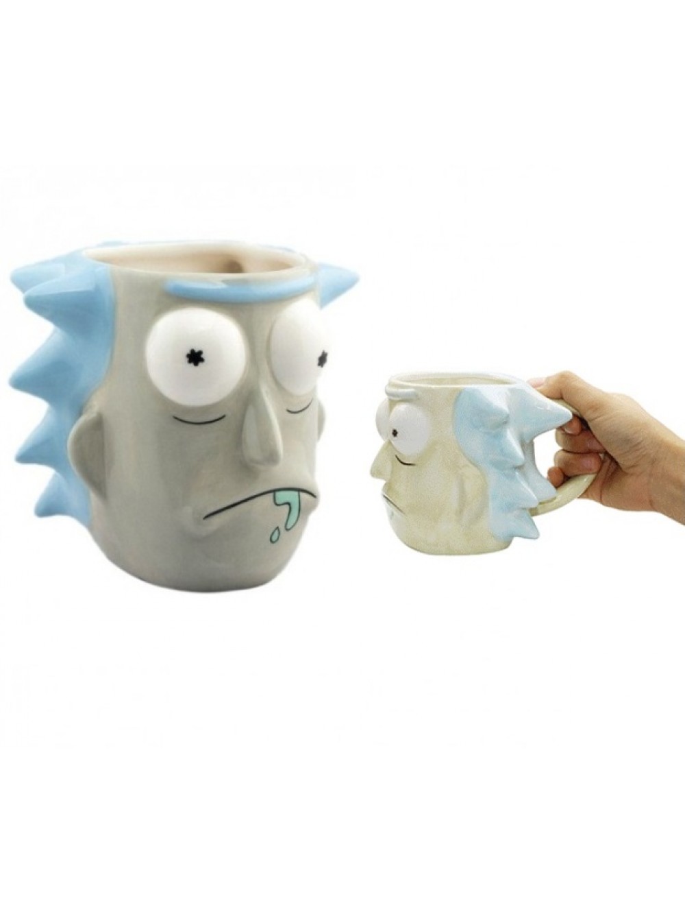 3D κεραμική κούπα Rick 0555