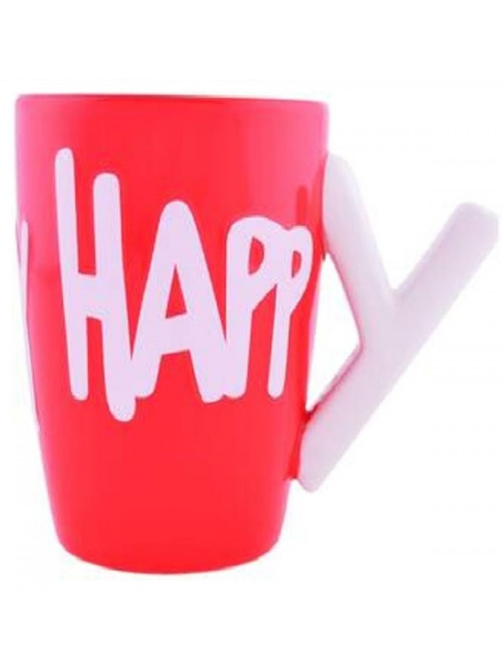 Κούπα Happy με λαβή Υ