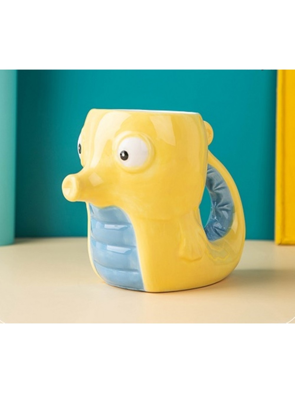 Κεραμική κούπα ιππόκαμπος