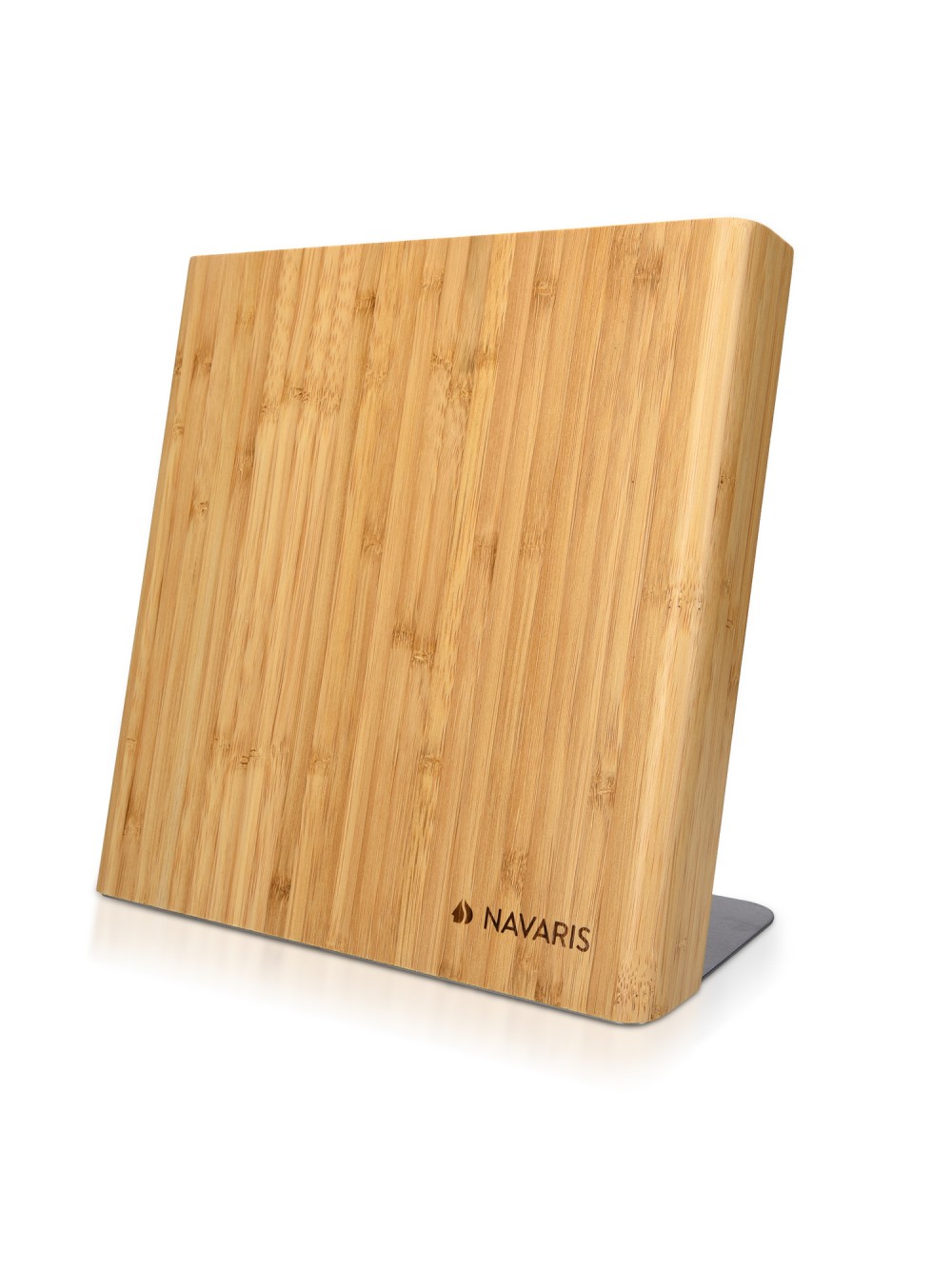 Navaris Bamboo ξύλινη μαγνητική βάση στήριξης μαχαιρών 23 x 22.5 cm