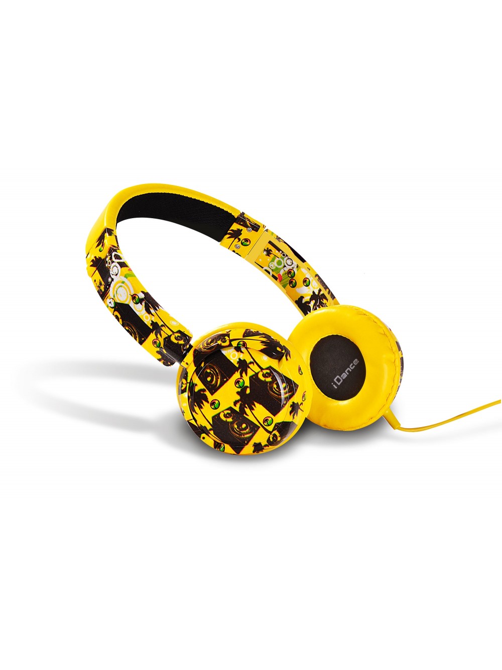 Ακουστικά iDance Track 50 σε κίτρινο χρώμα